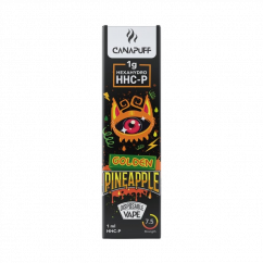 CanaPuff Golden Pineapple 96% HHCP - за еднократна употреба, 1 ml
