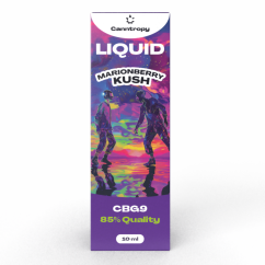 Canntropy CBG9 Liquid Marionberry Kush, CBG9 85% quality, 10 ml