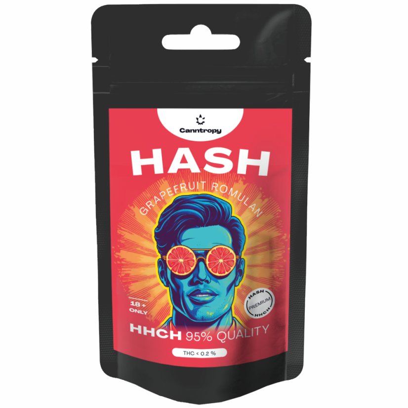 Canntropy HHCH ハッシュ グレープフルーツ ロミュラン、HHCH 95% 品質、1 g - 5 g
