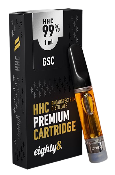 Eighty8 HHC · კარტრიჯი GSC - 99% HHC, 1 მლ