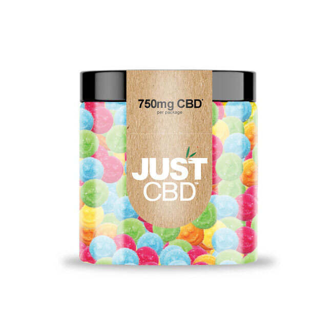 JustCBD Gomitas Emoji 250 mg - 3000 mg CBD