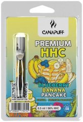 CanaPuff - MĖLYGŲ BANANŲ BLYNAS - HHC 96%, 0,5ml