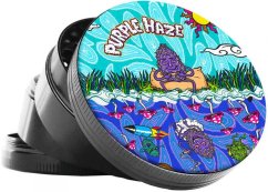 Best Buds Metalen Grinder Purple Haze 4-delig – 50 mm (12 stuks/display)