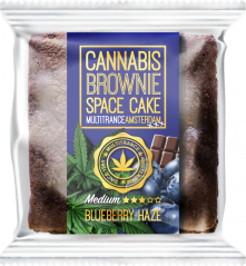 Cannabis Blueberry Haze Brownie (Medium Sativa Flavour) - Kartong (24 förpackningar)