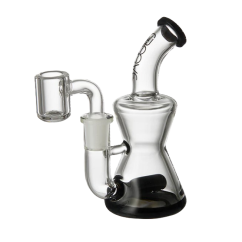 Groove Micro Hourglass Rig, Clear and Black