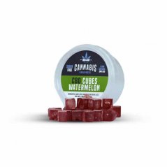 Cannabis Bakehouse Cuburi CBD - Pepene verde, 30 g, 22 buc x 5 mg CBD