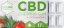 MediCBD Strawberry CBD Chewing Gum (17 mg CBD), 24 boîtes en présentoir