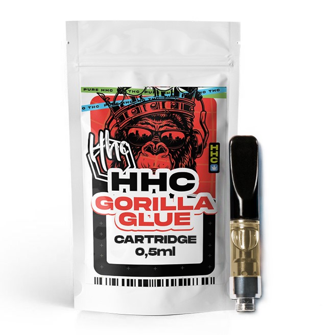 Czech CBD HHC kassett Gorilla liim, 94 %, 0,5 Jr