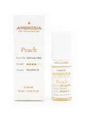 Enecta Ambrosia CBD Liquid Peach 2 %, 10 ml, 200 mg