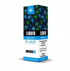 CBDex Liquid Relax 1 % CBD + 0,5 % CBG, 10 ml