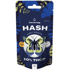 Canntropy Misión nocturna de hachís THCP, 10 % THCP, 1 g - 100 g