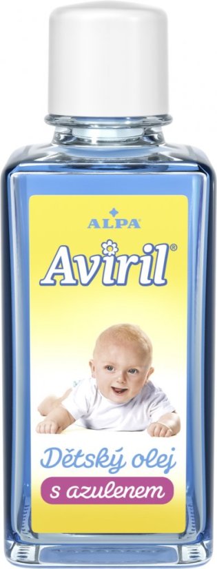 Ulei pentru copii Alpa Aviril cu azulenă 50 ml, pachet 10 buc