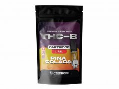 Czech CBD THCB kassett Piña Colada, THCB 15%, 1 ml