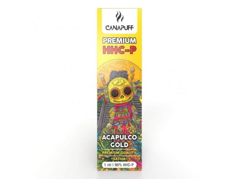 CanaPuff Caneta Vape descartável Acapulco Gold, 96% HHCP, 1 ml