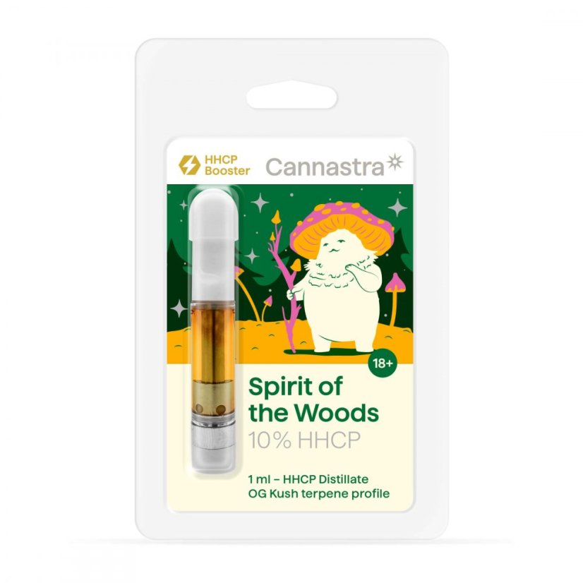 Cannastra Cartușul HHCP Spirit de cel pădure (OG Kush), 10 %, 1 Jr