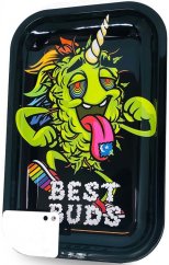 Best Buds LSD Великий металевий роликовий лоток з магнітною карткою шліфувальної машини