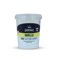 Cannabis Bakehouse CBD Cukraus vata – vanilė, 20 mg CBD