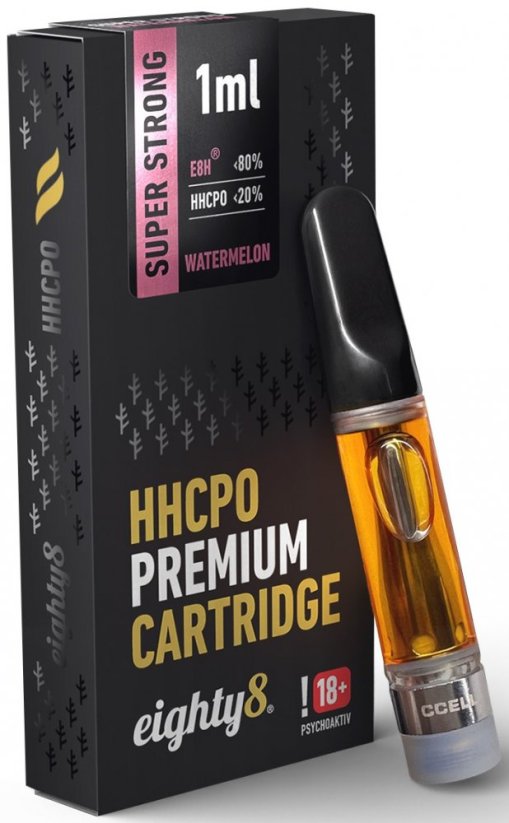 Eighty8 HHCPO kartuša Super Strong Premium Lubenica, 20 % HHCPO, 1 ml