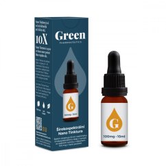 Green Pharmaceutics laia spektriga NANO tinktuura, 100 mg CBD, 10 ml