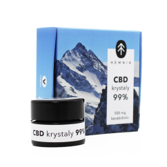 Hemnia CBD kenevir kristalleri %99, 500 mg CBD, 0,5 gram