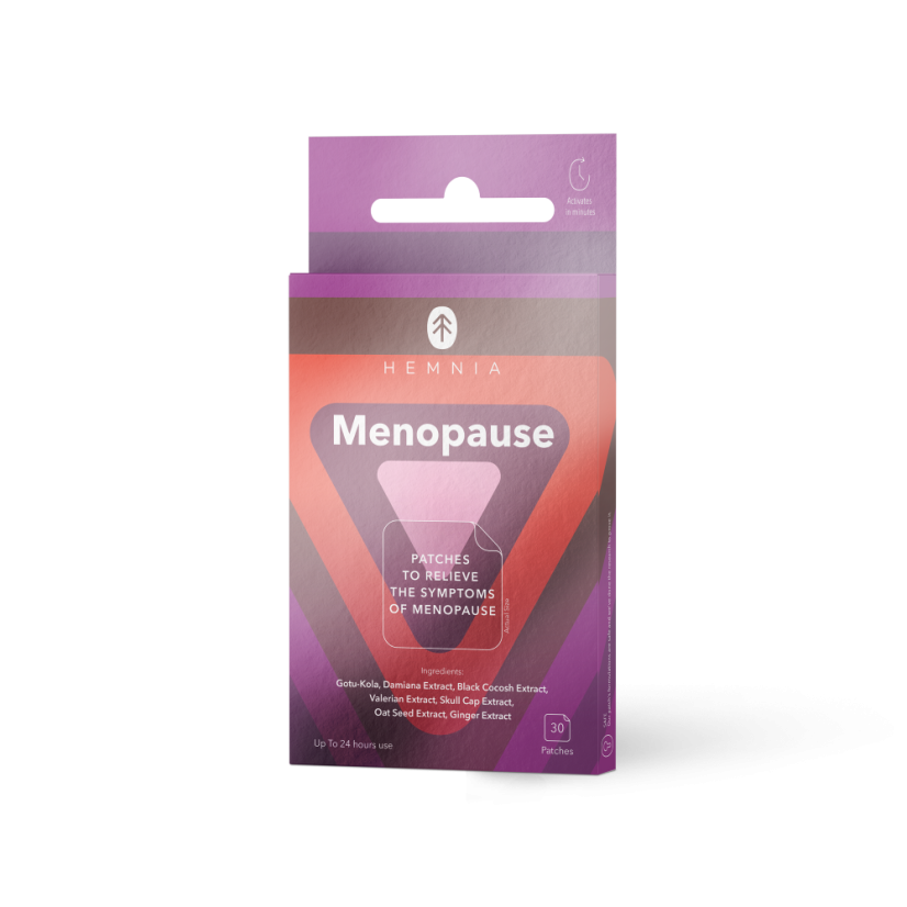 Hemnia Menopauza - Plastry łagodzące objawy menopauzy, 30 szt