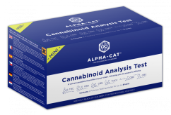 カンナビノイド含有量をテストするための Alpha-CAT ミニキット