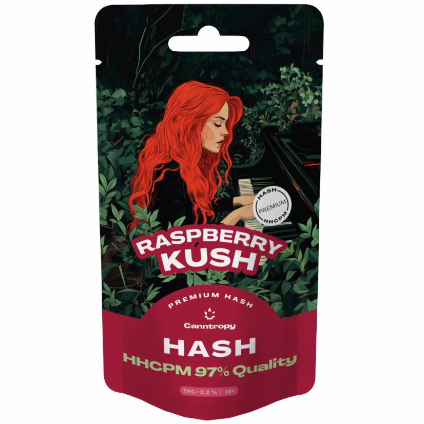 Canntropy HHCPM Hash Raspberry Kush, ποιότητα HHCPM 97%, 1g - 100 g