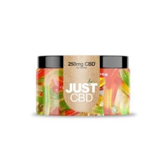JustCBD Gummies Worms 250 мг - 3000 мг CBD