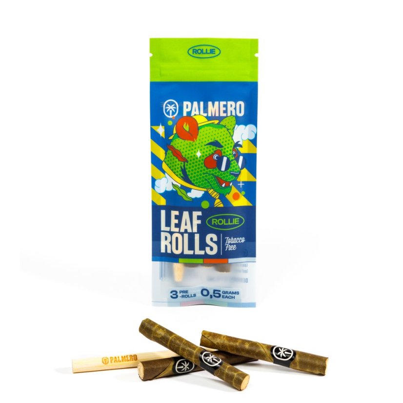 Palmero Rollie, 3x обвивки от палмови листа, 0,5гр
