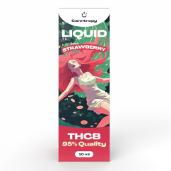Canntropy THCB Liquid Strawberry, THCB 95% quality, 10ml