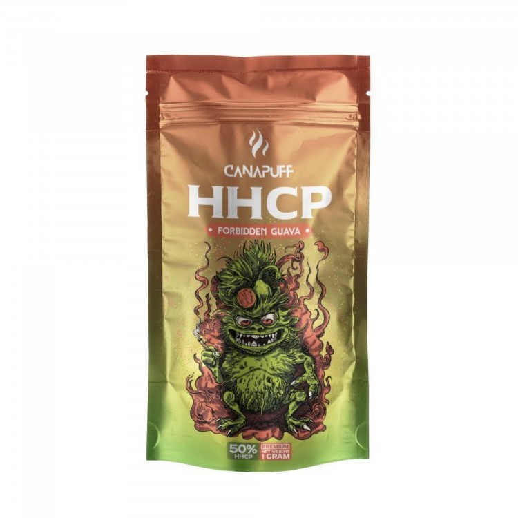 CanaPuff Flor HHCP GOIABA PROIBIDA, 50% HHCP, 1 g - 5 g