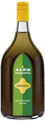 Alpa Francovka - Solución herbal de alcohol Lesana 1000 ml, paquete de 6 piezas
