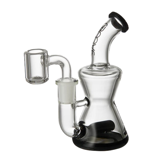 Groove Micro Hourglass Rig, Clear and Black