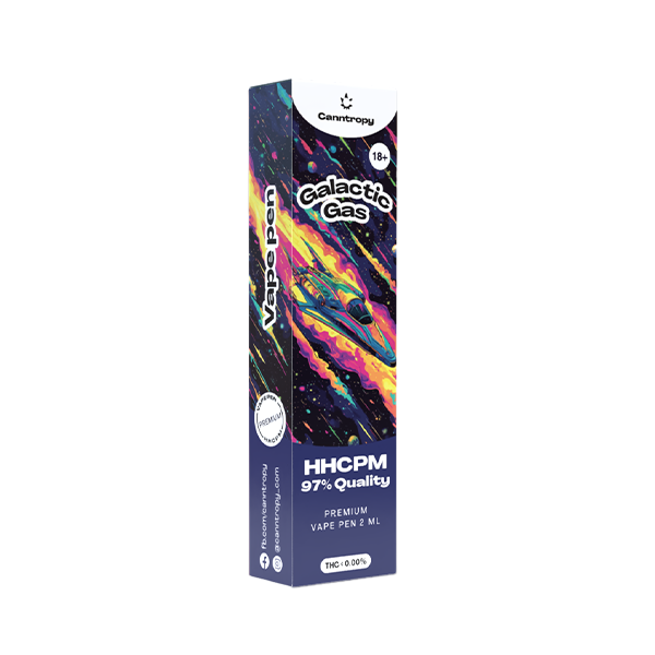 Canntropy HHCPM Vape Pen Galactic Gas, HHCPM 97% kwaliteit, 2 ml