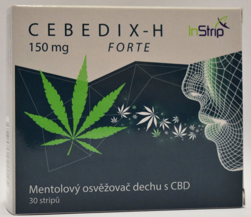 CEBEDIX-H FORTE Menthol-Atemerfrischer mit CBD 5 mg x 30 Stück, 150 mg