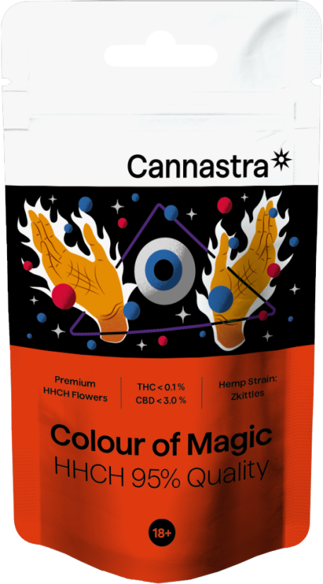 Cannastra ХХЦХ Цветна боја магије, ХХЦХ 95% квалитет, 1 г - 100 г