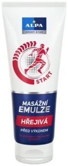 Alpa Warming Emulsion – Emulsie de masaj cu ghimbir și extracte din plante 210 ml, pachet 10 buc.