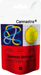 Cannastra HHCPO Flower Lemon Strings, HHCPO 85% kvalita, 1g - 100g