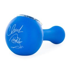 Eyce Large Spoon Pipe Limited Edition Cheech and Chong Signature, blár