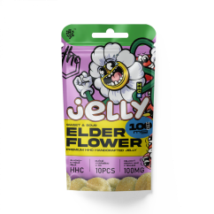 Czech CBD HHC Jelly Elderflower, 10 pcs x 10 mg, 100 mg