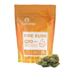 Canalogy CBD Kendervirág Fire Kush 13%, 1 g - 1000 g
