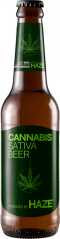 HaZe Cannabis Sativa Beer (330 ml) - Kartong (24 flaskor)