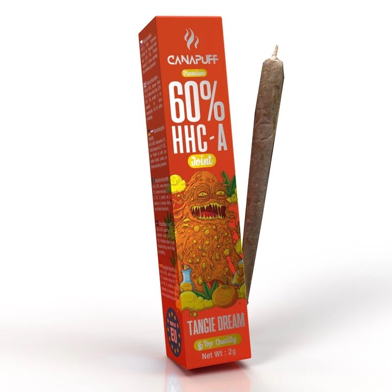 CanaPuff HHCA Preroll Tangie Dream, HHCA 60%, 2 g