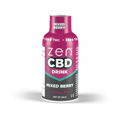 Băutură ZEN CBD - Mixed Berry, 70mg, 60 ml, cutie 10 buc.