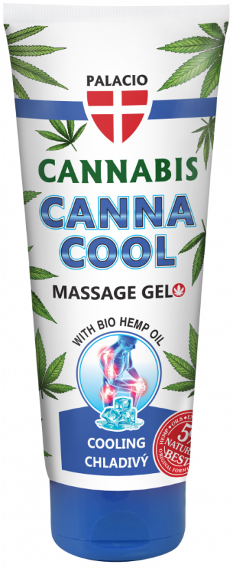 Palacio CANNABIS Massage Gel Cooling Tube, 200 мл