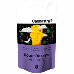 Cannastra HHC Sueños del robot floral 90%, 1 g - 100 g