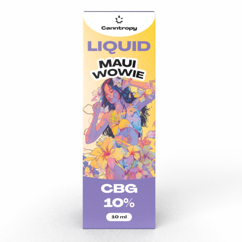 Canntropy CBG Líquido Maui Wowie, CBG 10 %, 10 ml