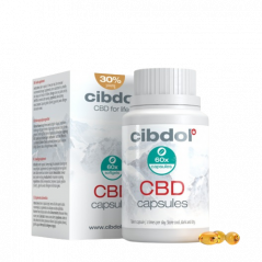 Cibdol Capsule gel 30% CBD, 3000 mg CBD, 60 capsule