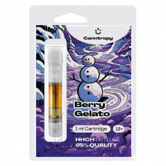 Canntropy HHCH kassett Berry Gelato, HHCH 95% kvaliteet, 1 ml