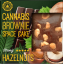 Embalagem Deluxe Cannabis Hazelnut Brownie (Forte Sabor Sativa) - Caixa (24 pacotes)